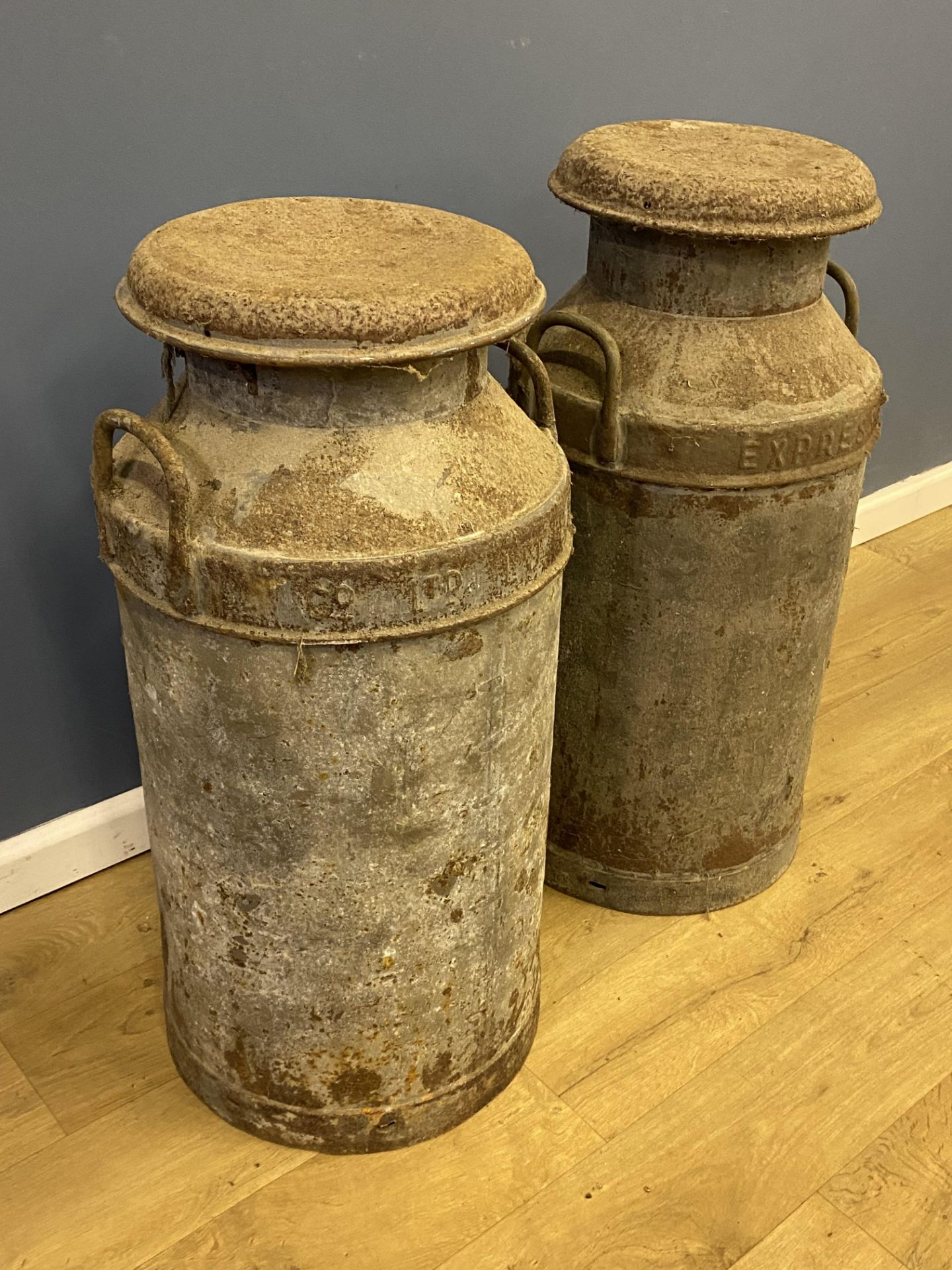 Two galvanised milk pails - Bild 3 aus 3