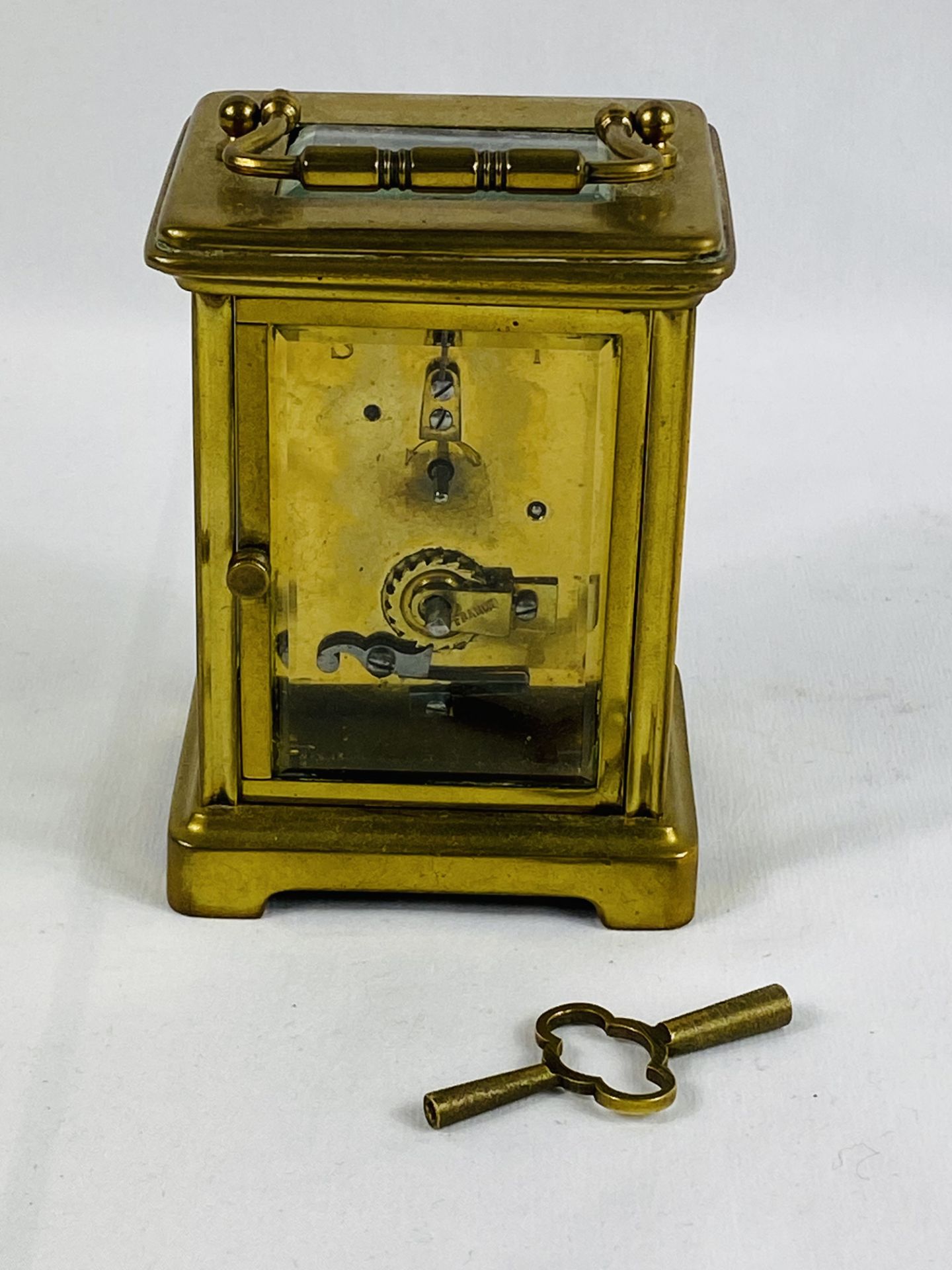 Brass carriage clock - Bild 3 aus 4