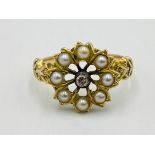 Victorian 18ct gold ring