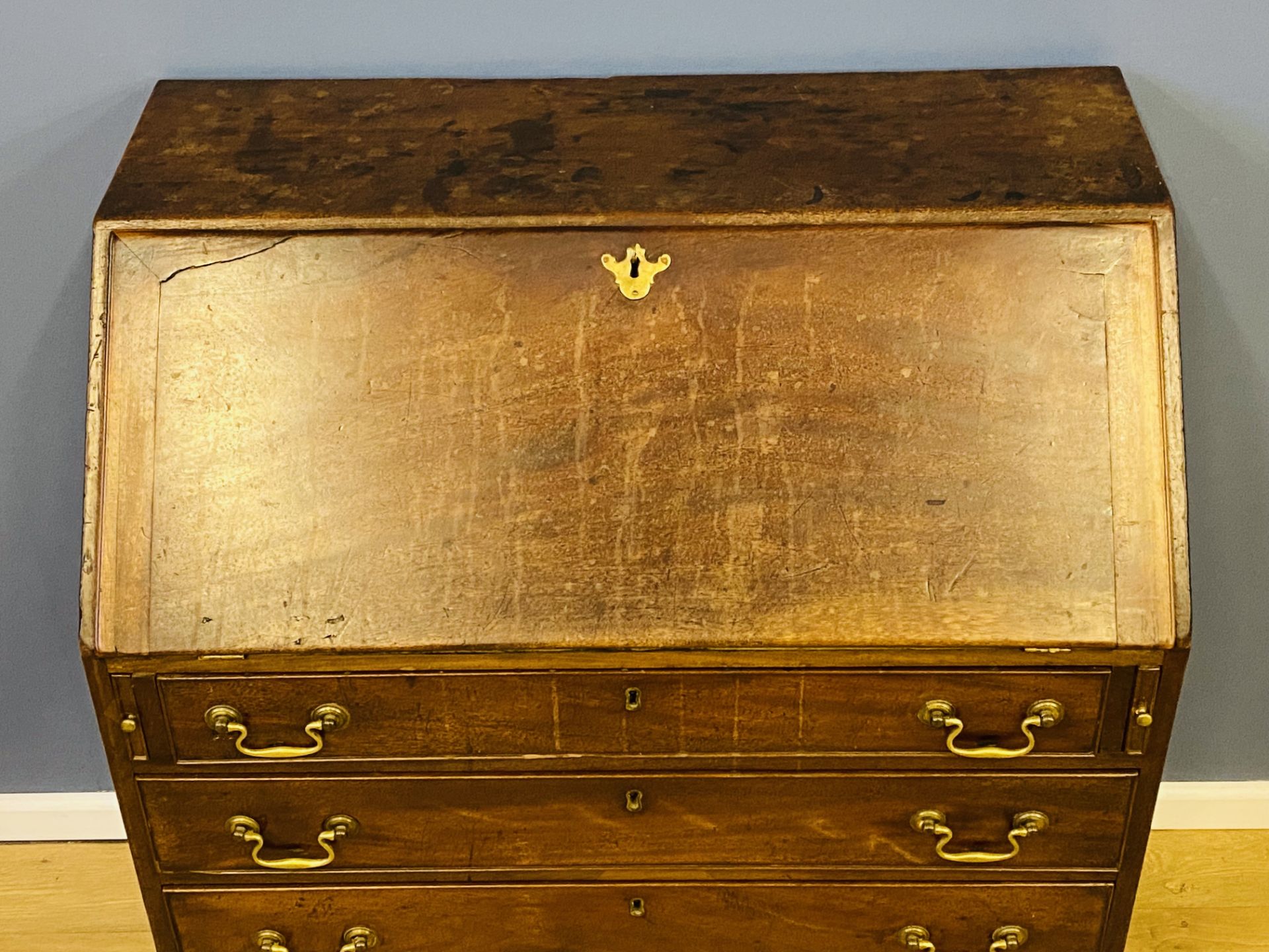 Georgian mahogany bureau - Bild 5 aus 6