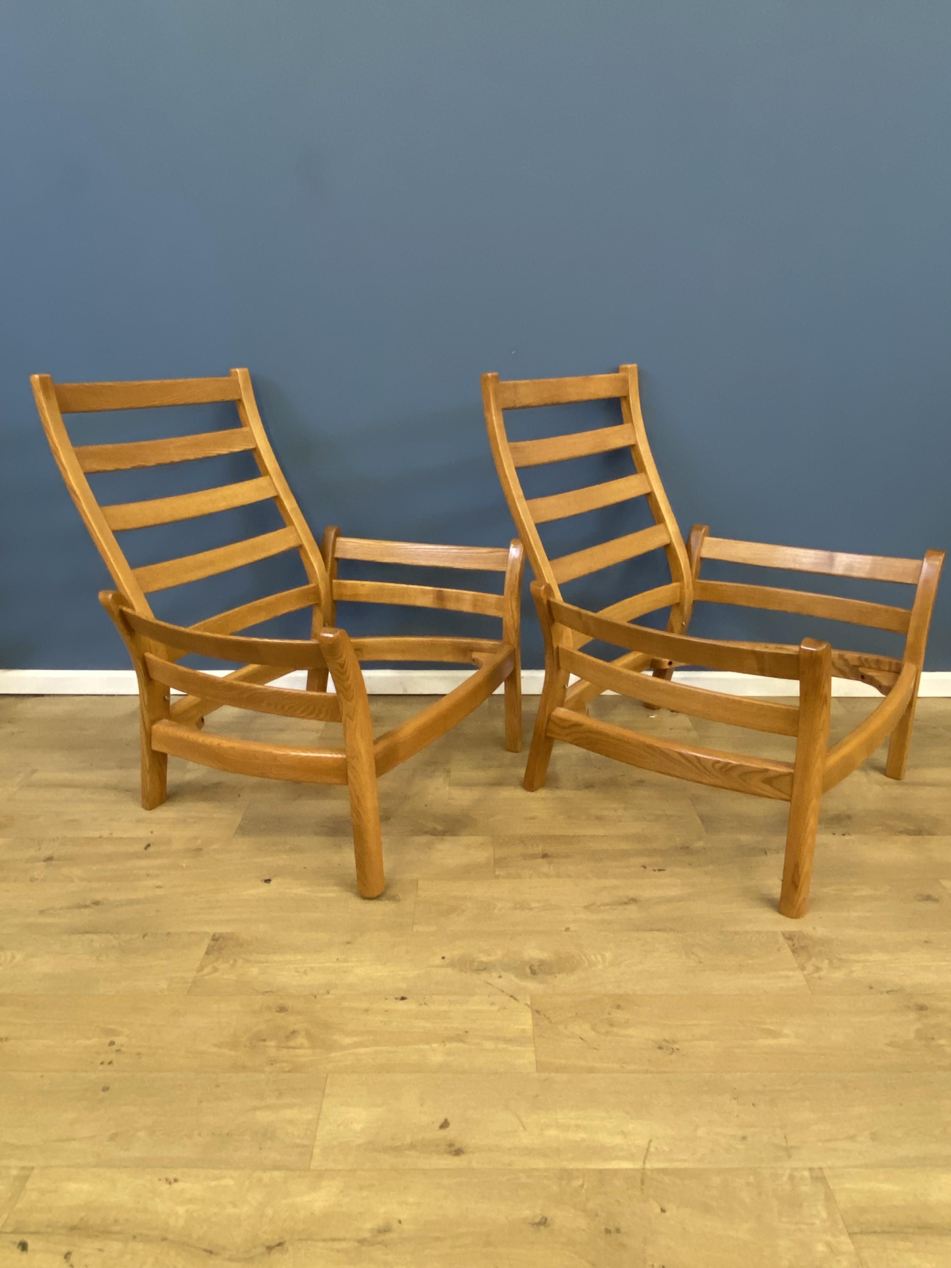 Pair of Ercol armchairs - Image 5 of 7