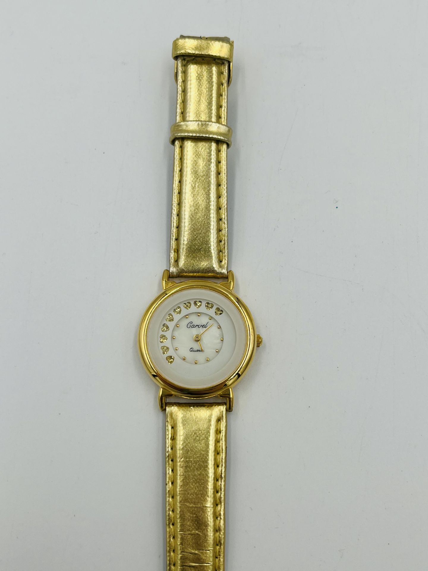 Nine various quartz watches and a fob watch - Bild 12 aus 12
