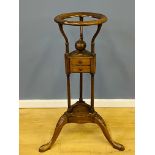 Georgian mahogany basin stand