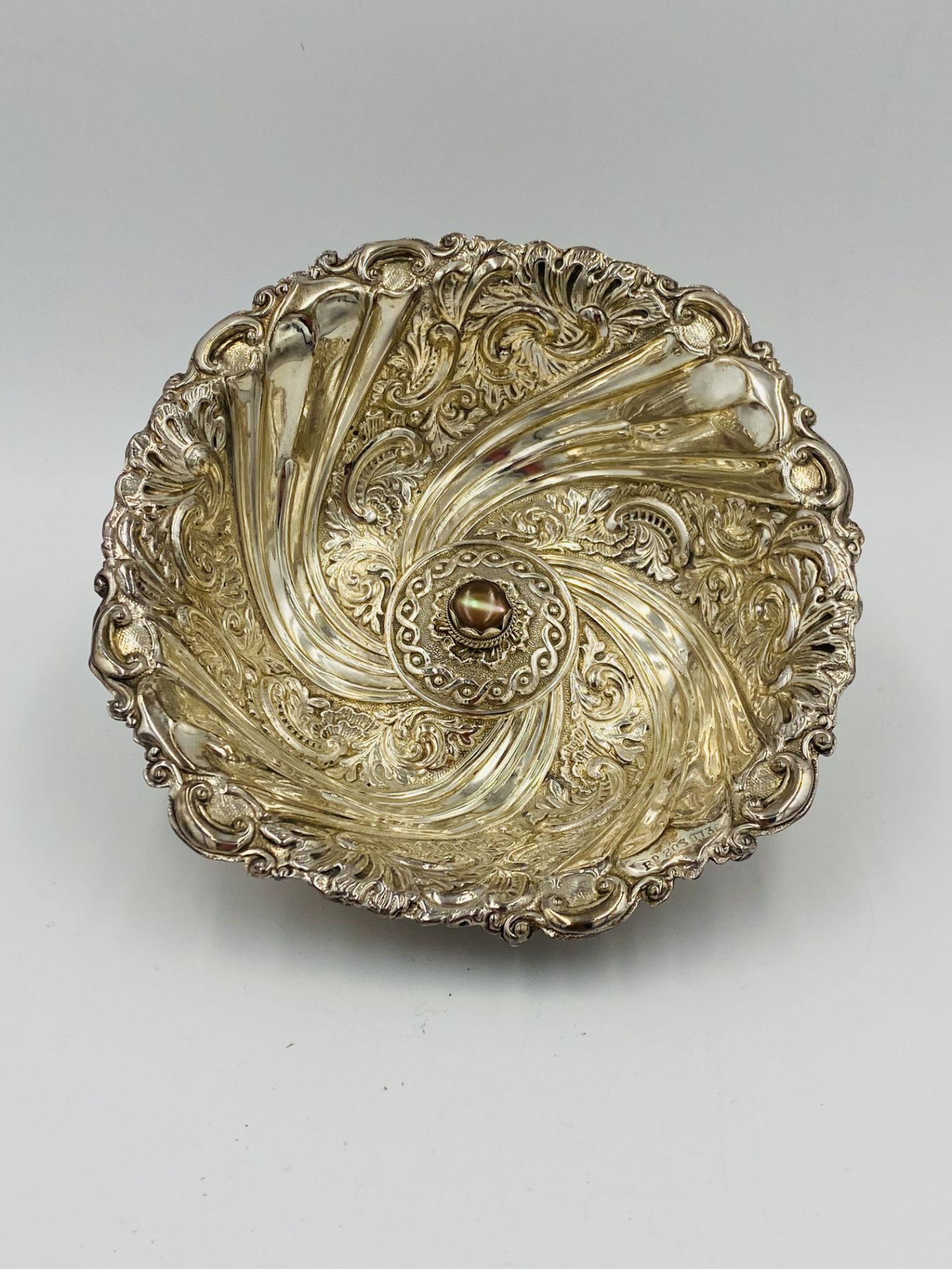 Hallmarked silver dish - Image 3 of 5