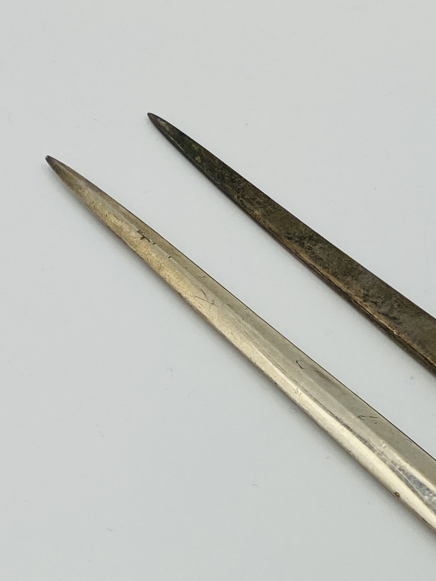 Two silver skewers - Image 3 of 4