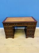 Reproduction pedestal desk chair