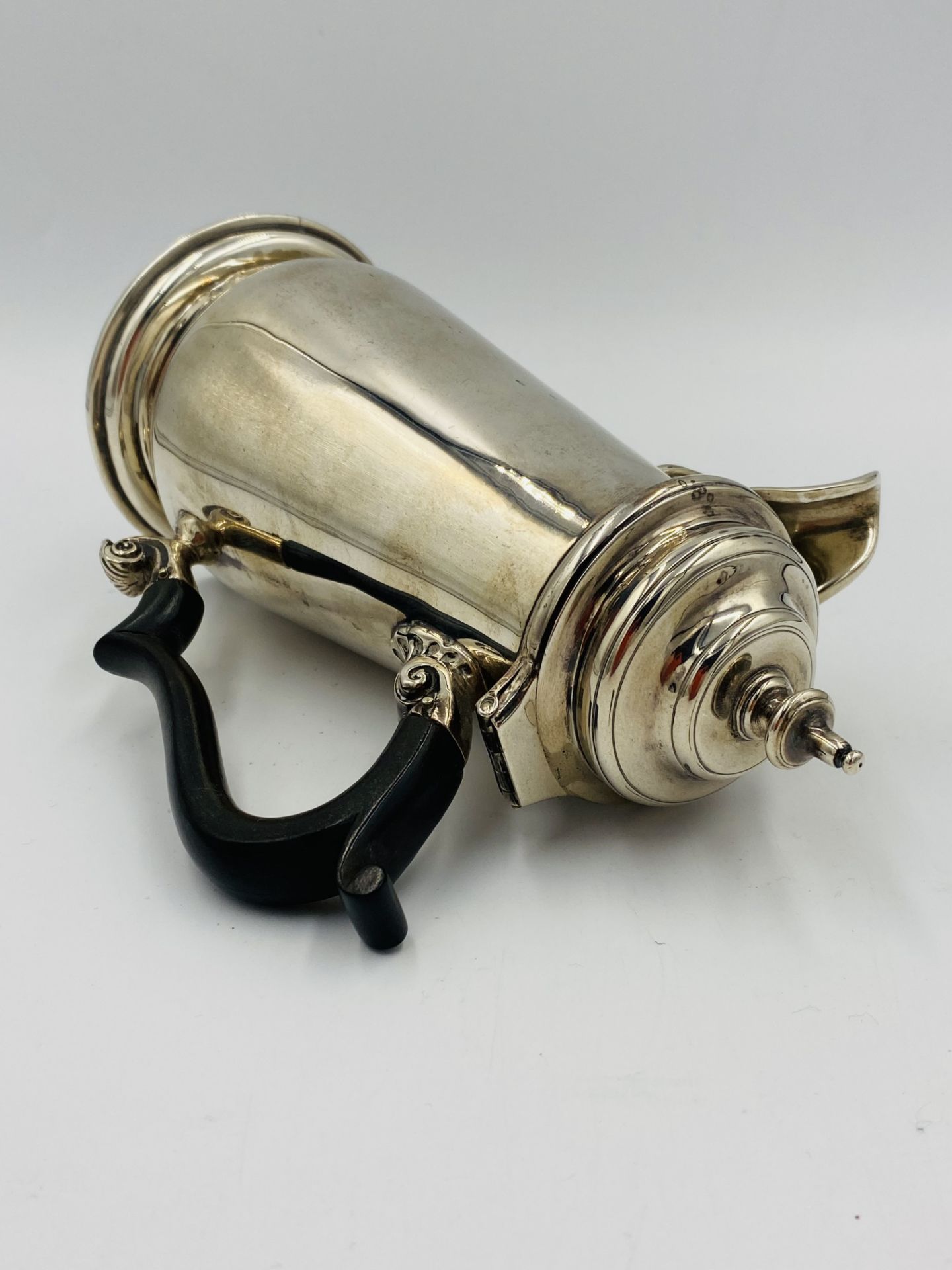 Hallmarked silver coffee pot - Image 2 of 5