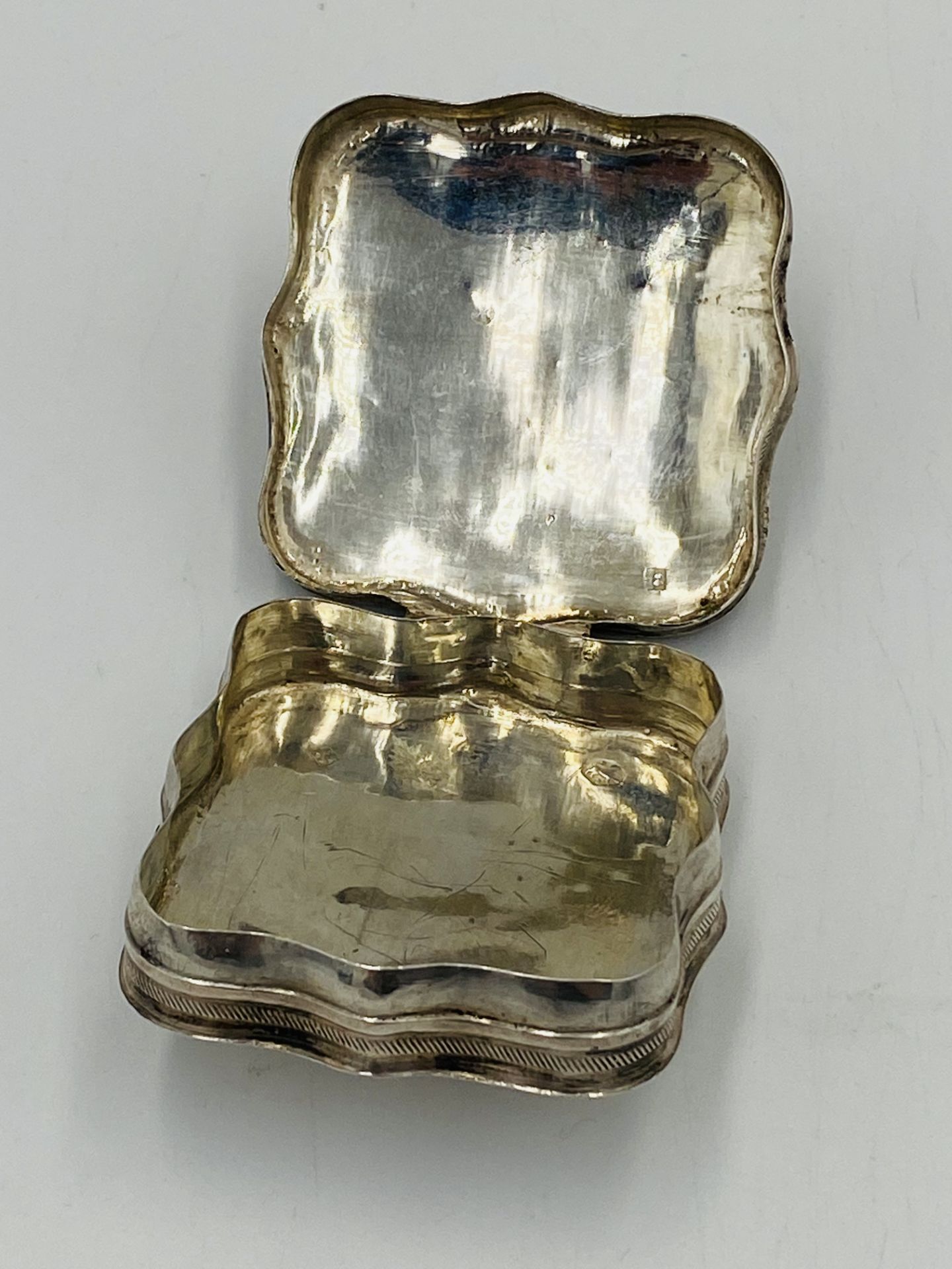 19th century Dutch silver peppermint box - Image 2 of 4