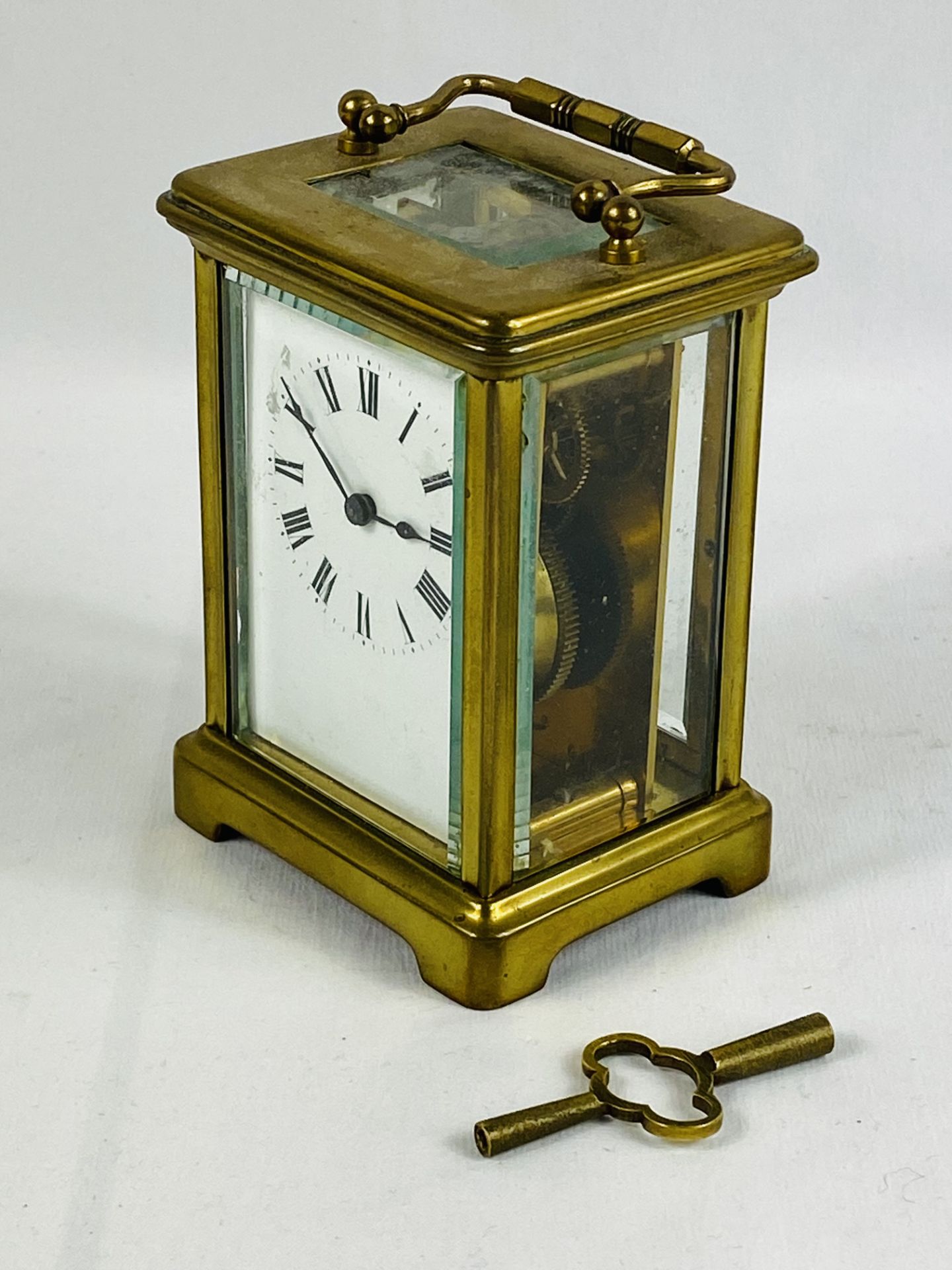 Brass carriage clock - Bild 2 aus 4