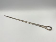 Silver skewer, London 1786