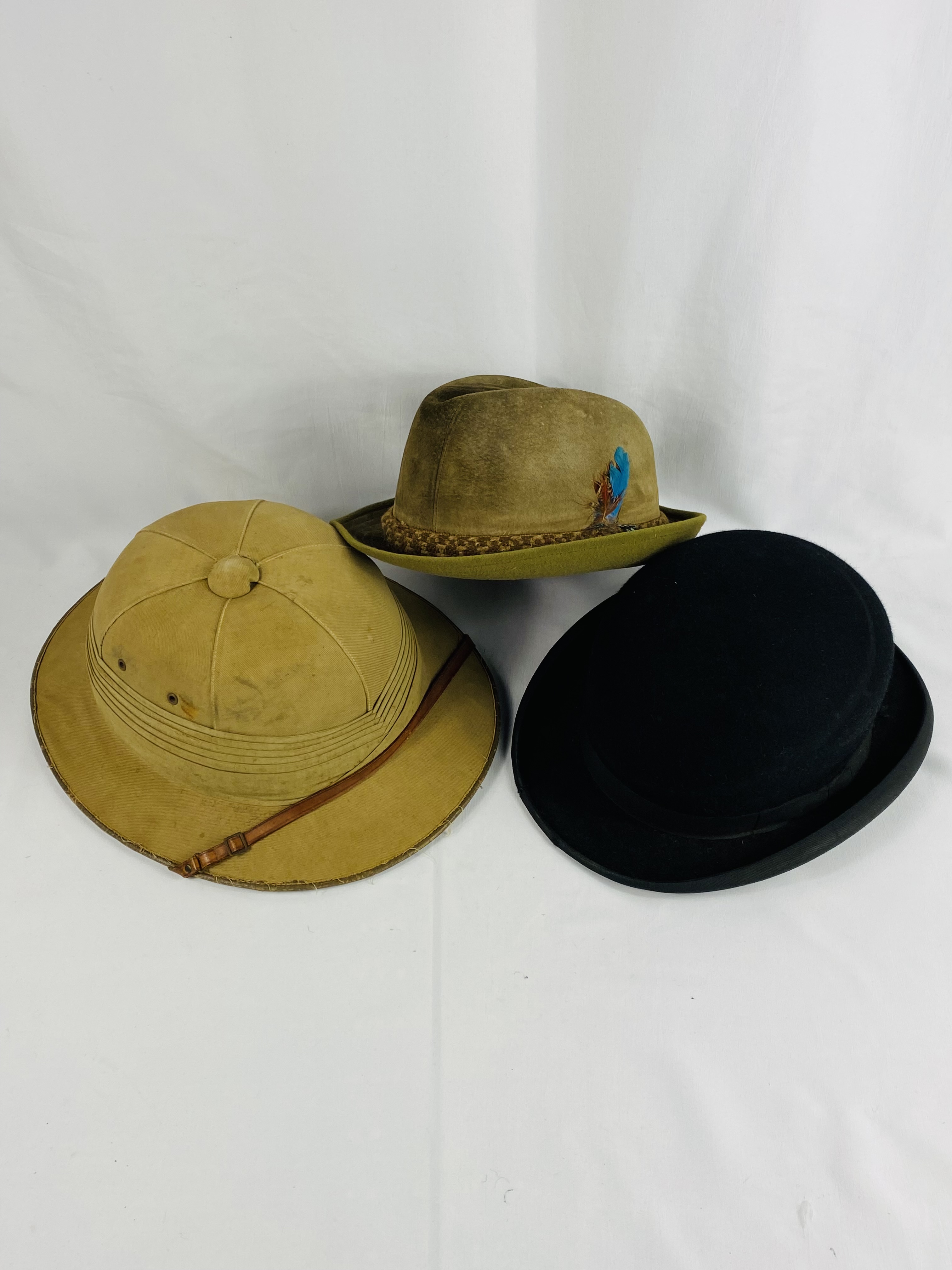 Hawkes pith helmet and two other hats - Image 2 of 7