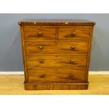 Victorian mahogany chest of drawers