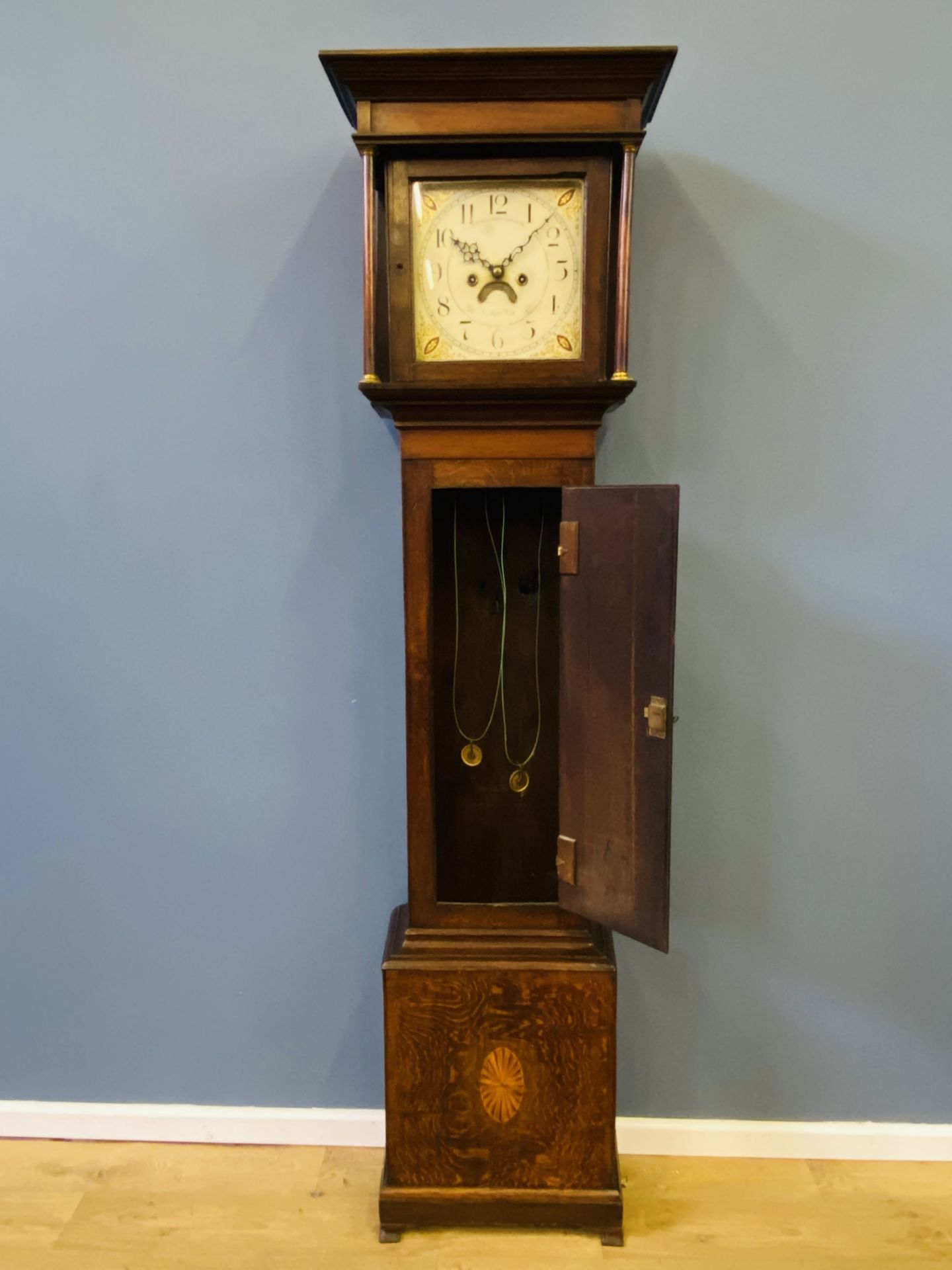Early 19th century longcase clock - Image 2 of 8