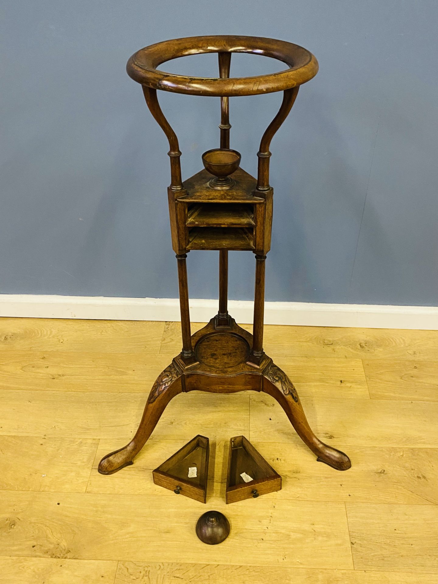 Georgian mahogany basin stand - Image 4 of 7