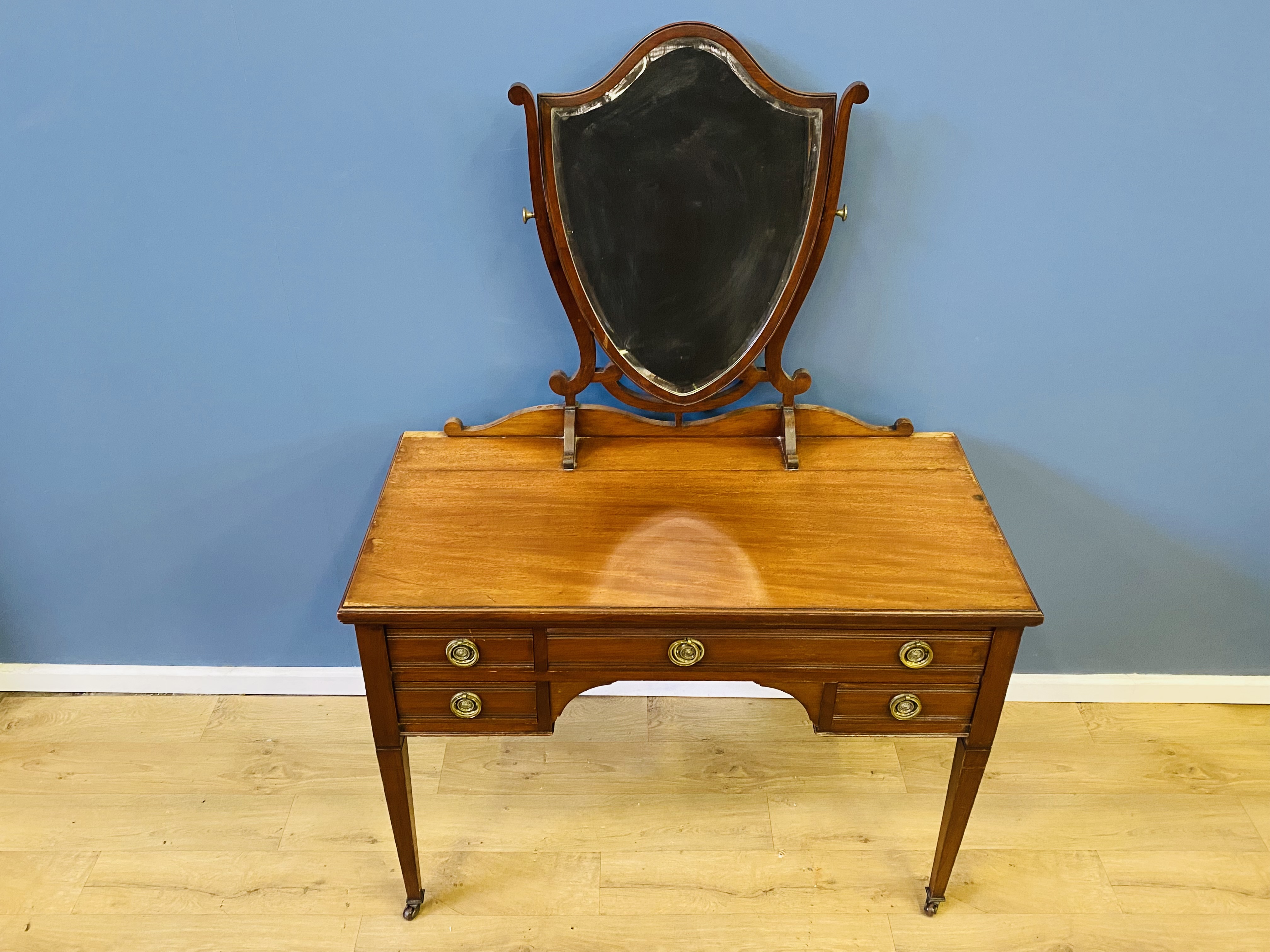 Edwardian mahogany dressing table