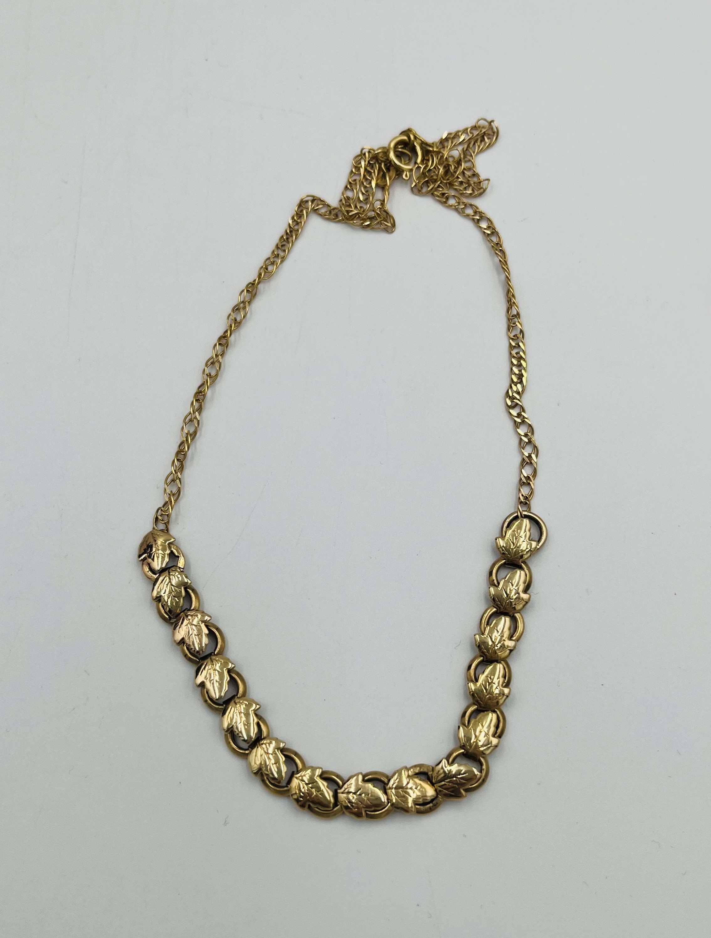 9ct gold necklace