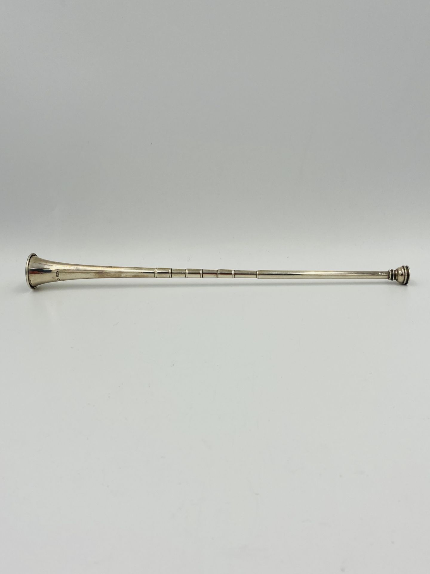 Hallmarked silver horn - Image 6 of 6