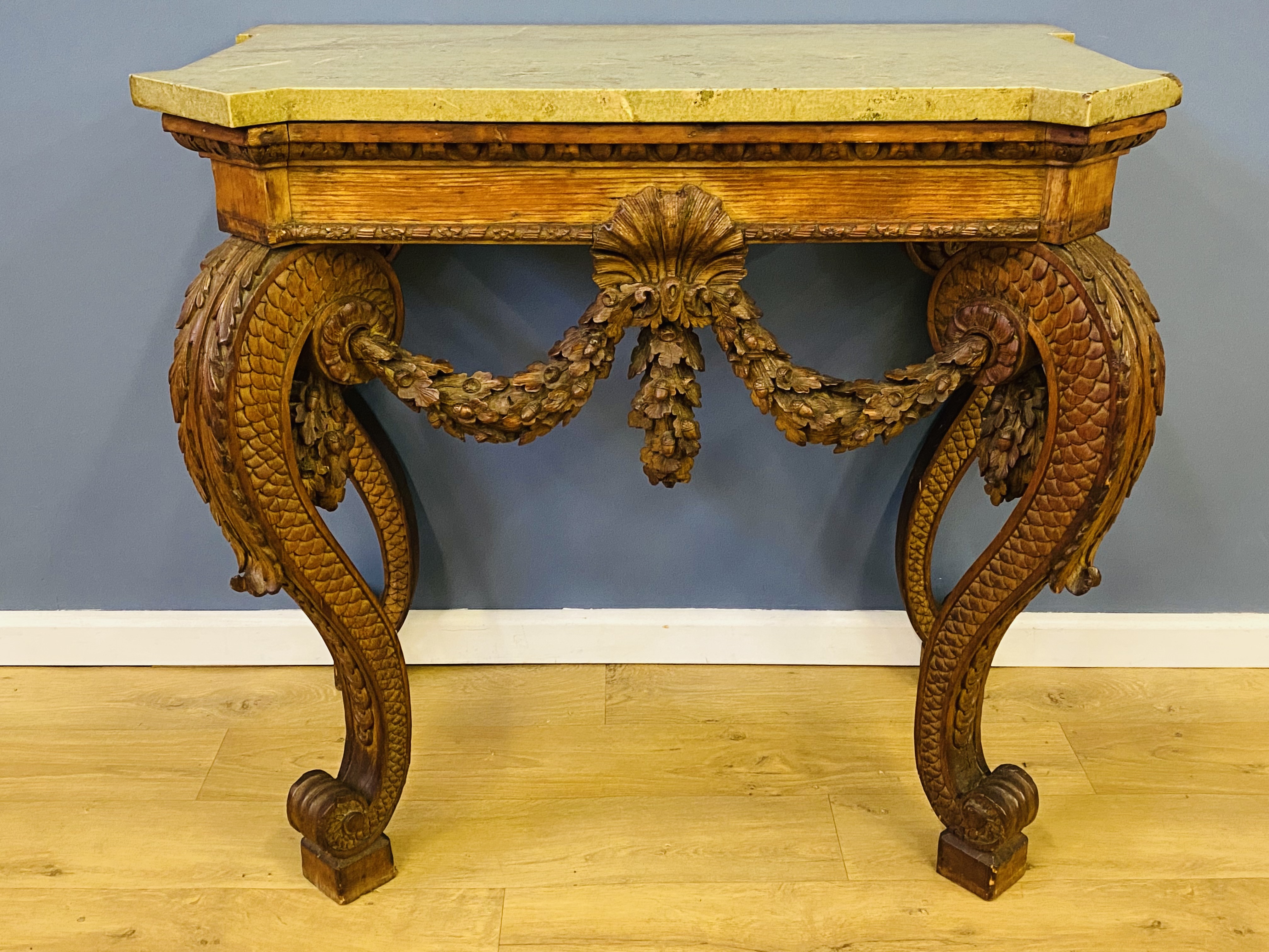 18th/19th century console table - Image 2 of 28