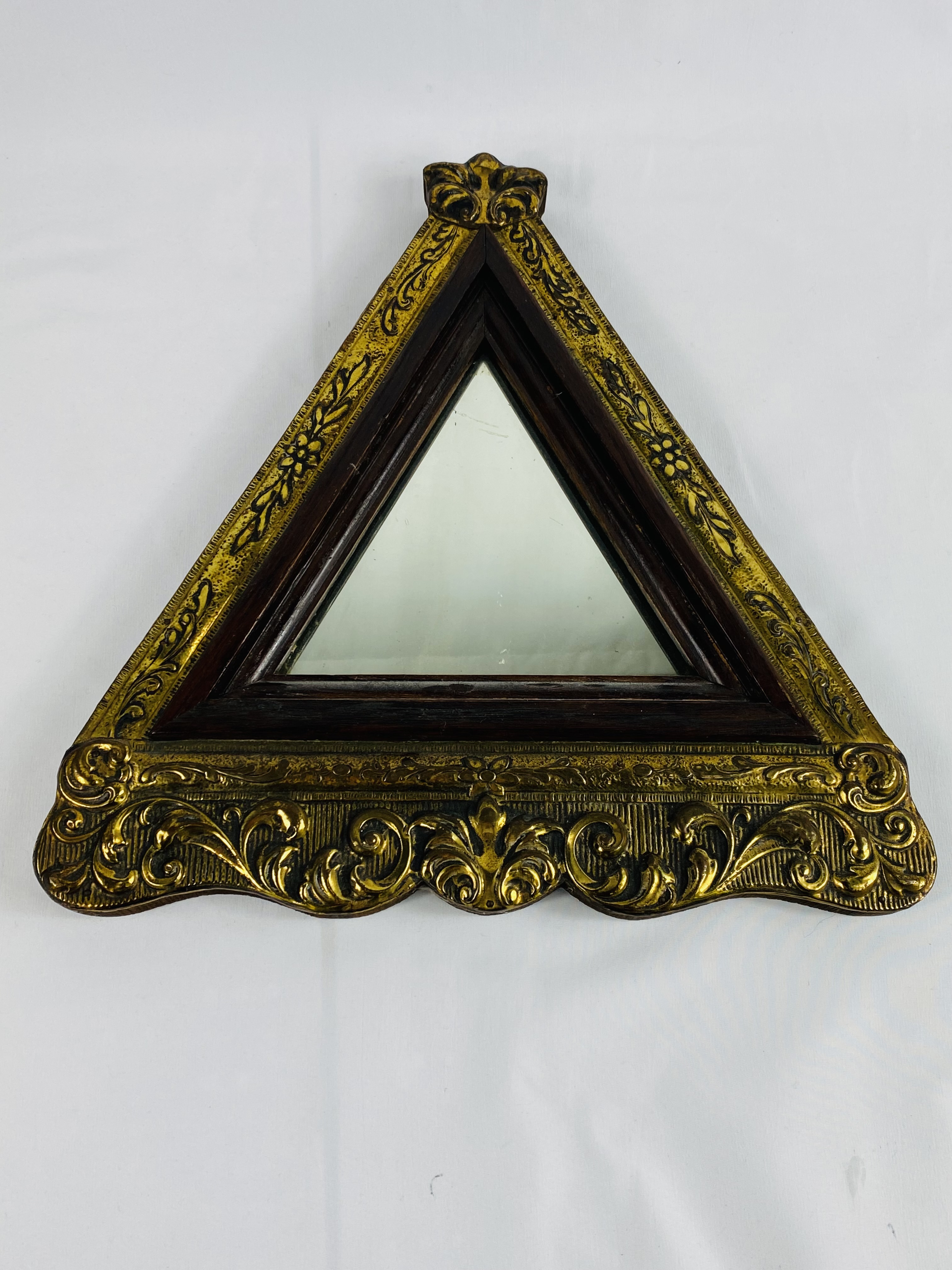 Triangular wall mirror - Image 2 of 7