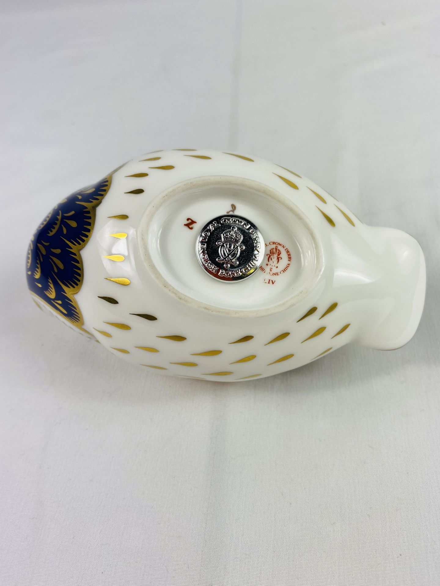 Royal Crown Derby owl paperweight - Image 3 of 6