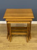 Ercol style nest of tables