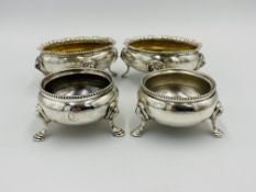 Two pairs of silver salts