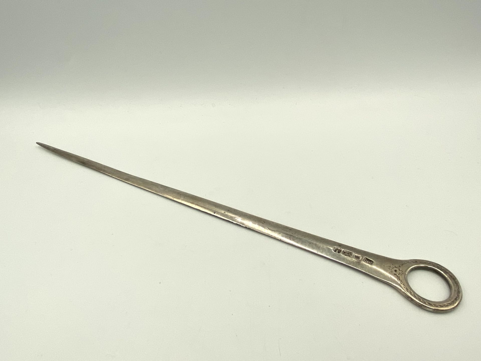 Silver skewer, London 1786 - Image 4 of 4