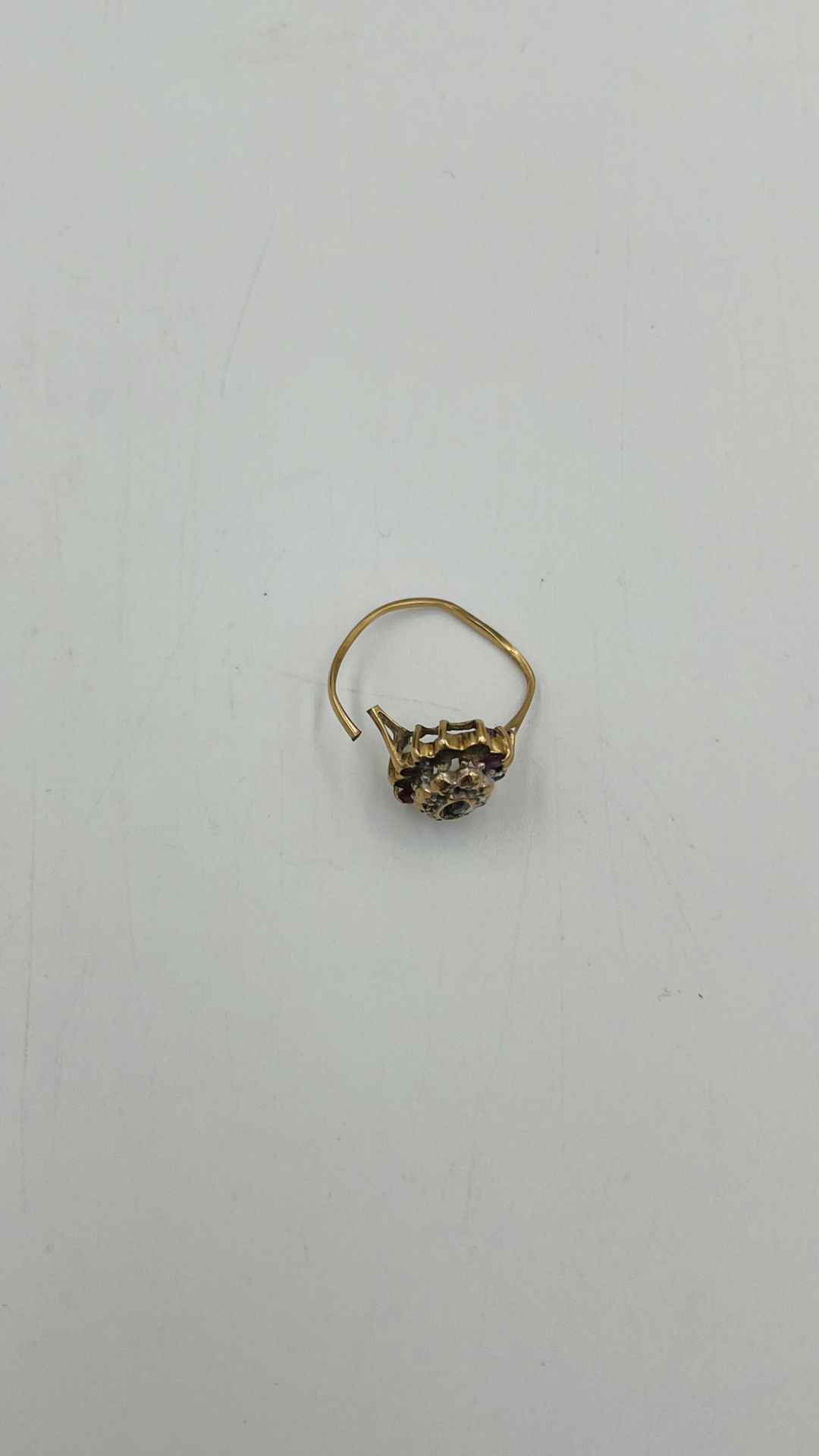Two scrap 9ct gold rings and other items - Image 11 of 14