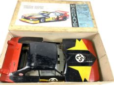 Mardave 1:8 scale model turbo capri model car shell in original box