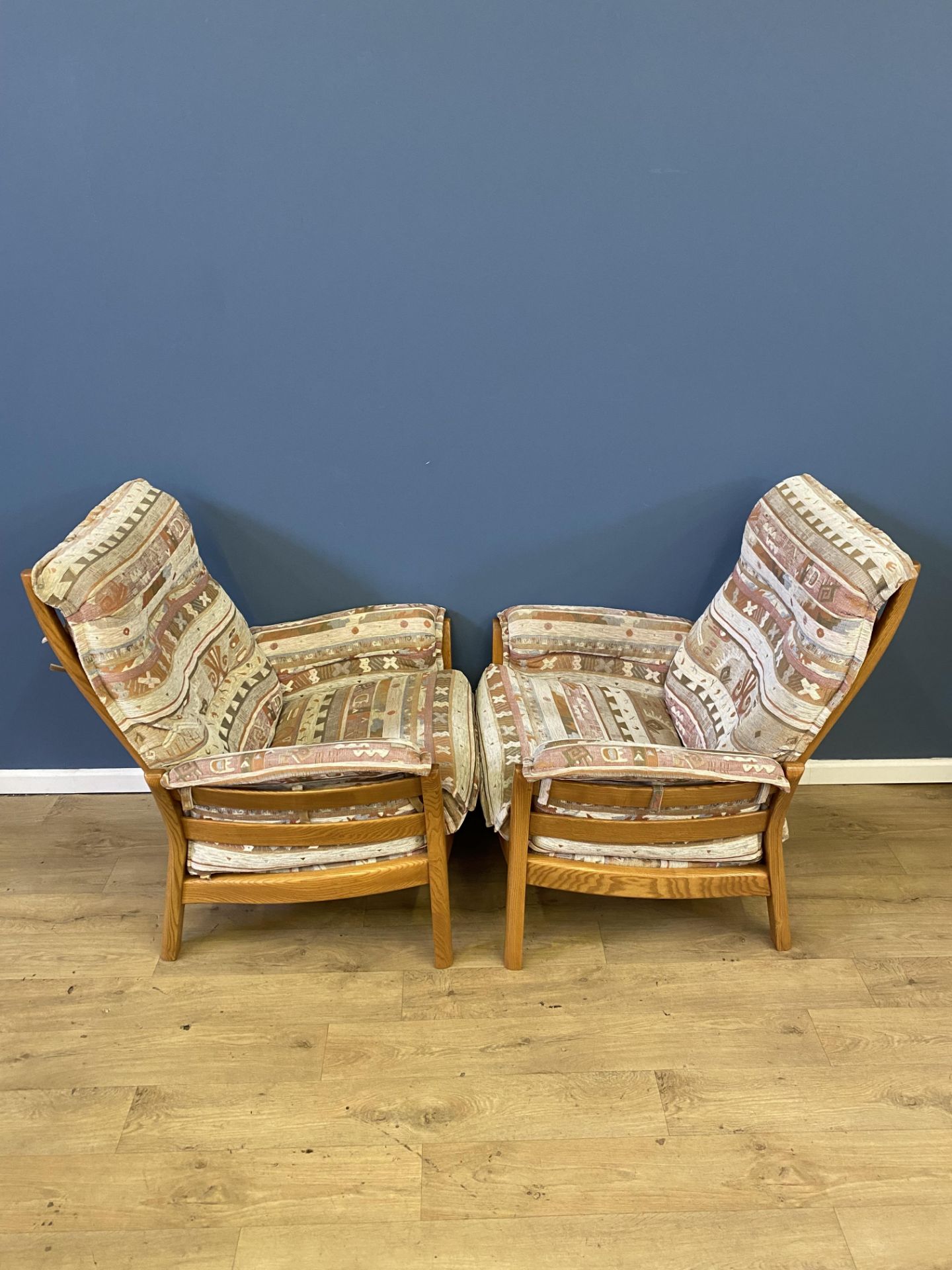 Pair of Ercol armchairs - Image 2 of 7