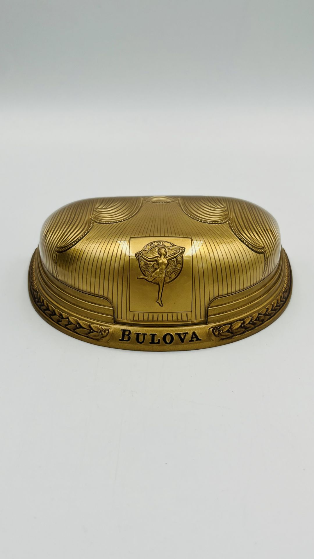 Bulova "tank" style 10k rolled gold cased manual wind wrist watch - Image 3 of 7