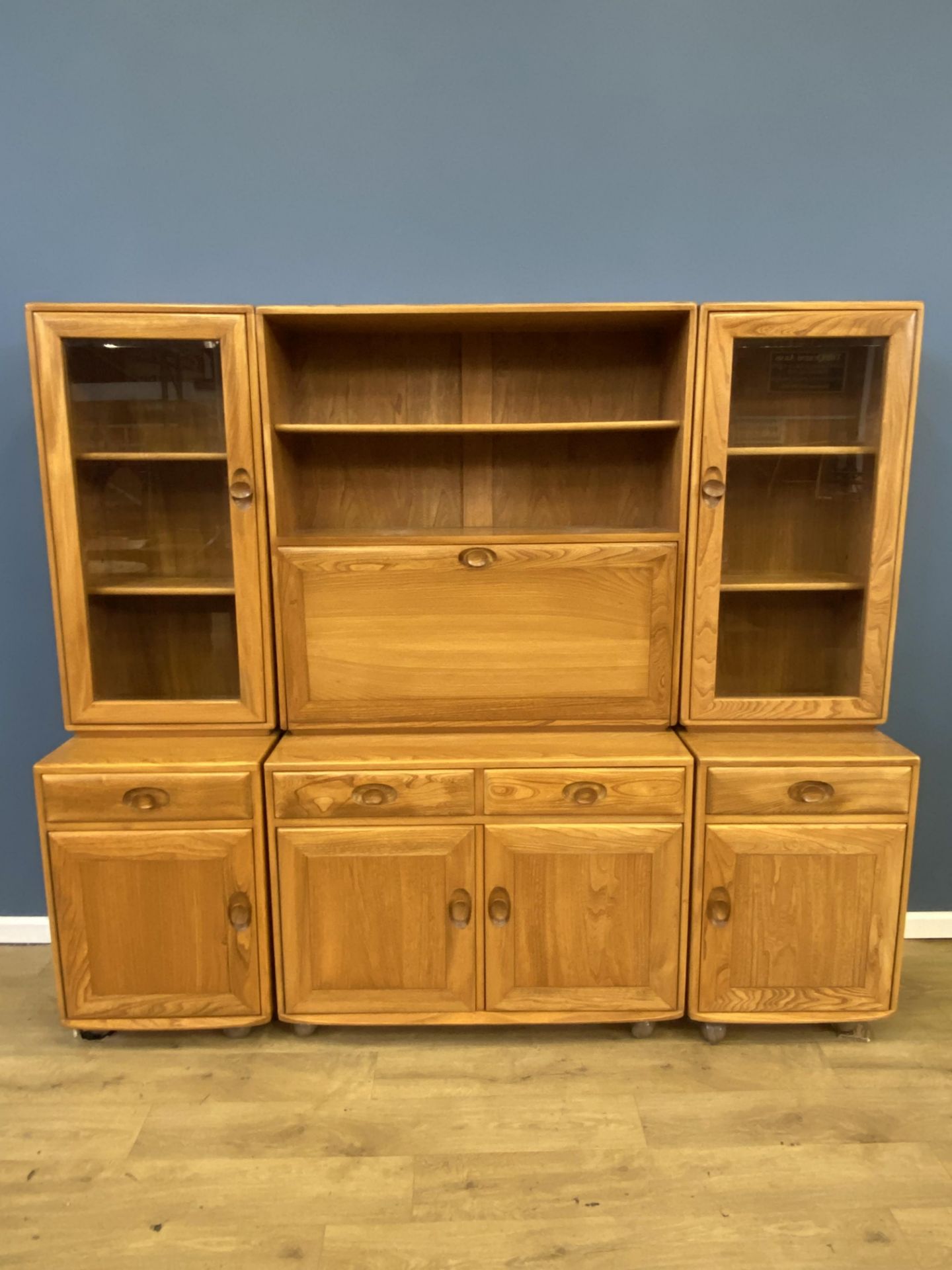 Ercol display cabinet