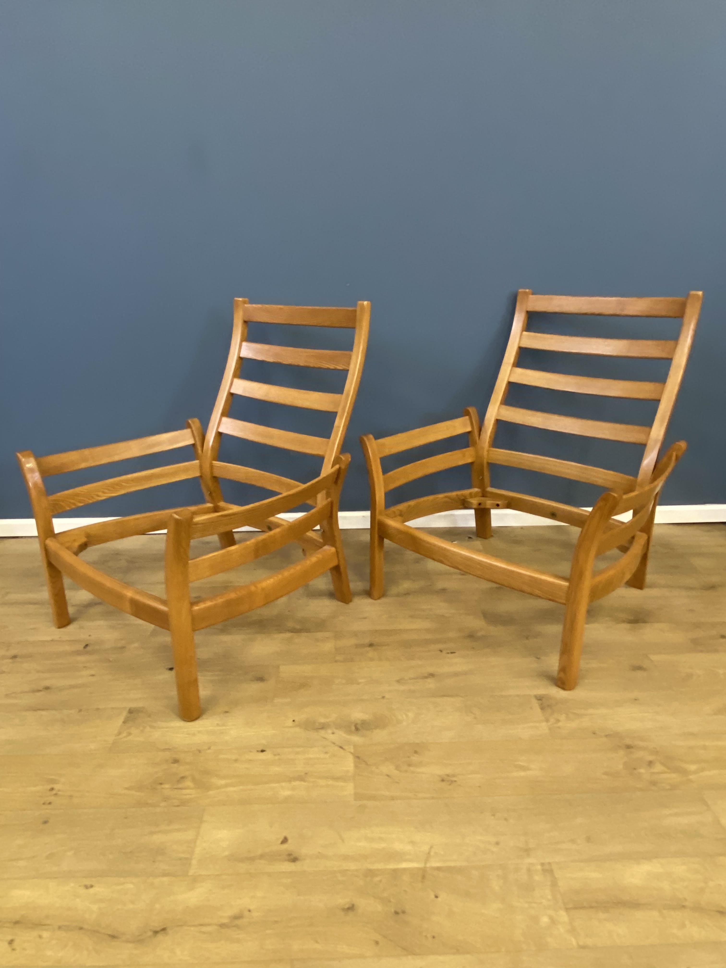 Pair of Ercol armchairs - Image 6 of 7