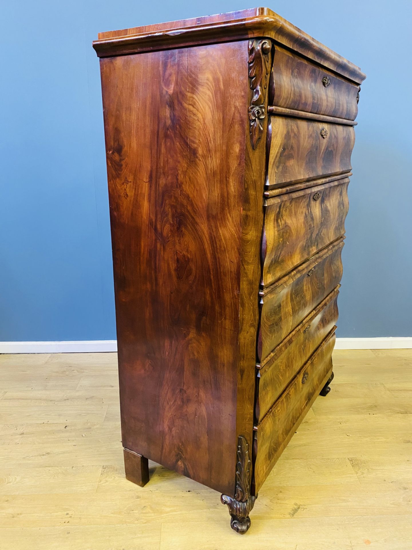 19th century French chest of drawers - Image 6 of 8