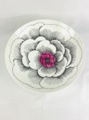 Rosenthal china bowl decorated with a flower