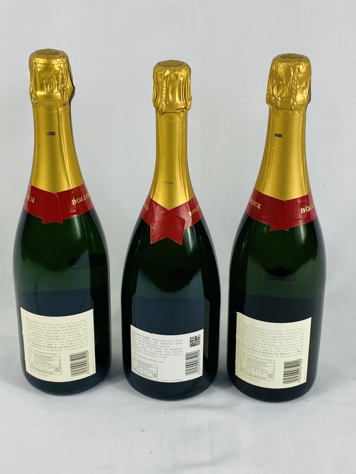 Three 75cl bottles of Bollinger Special Cuvée Brut NV. - Image 2 of 2