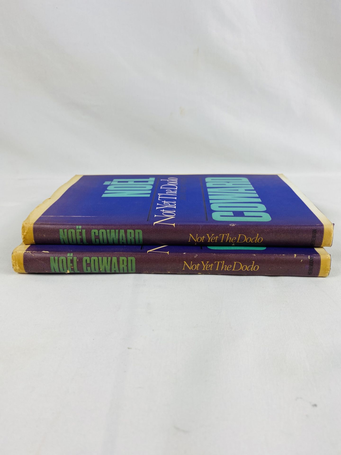 Noel Coward, two copies Not Yet the Dodo and other verses - Image 3 of 3