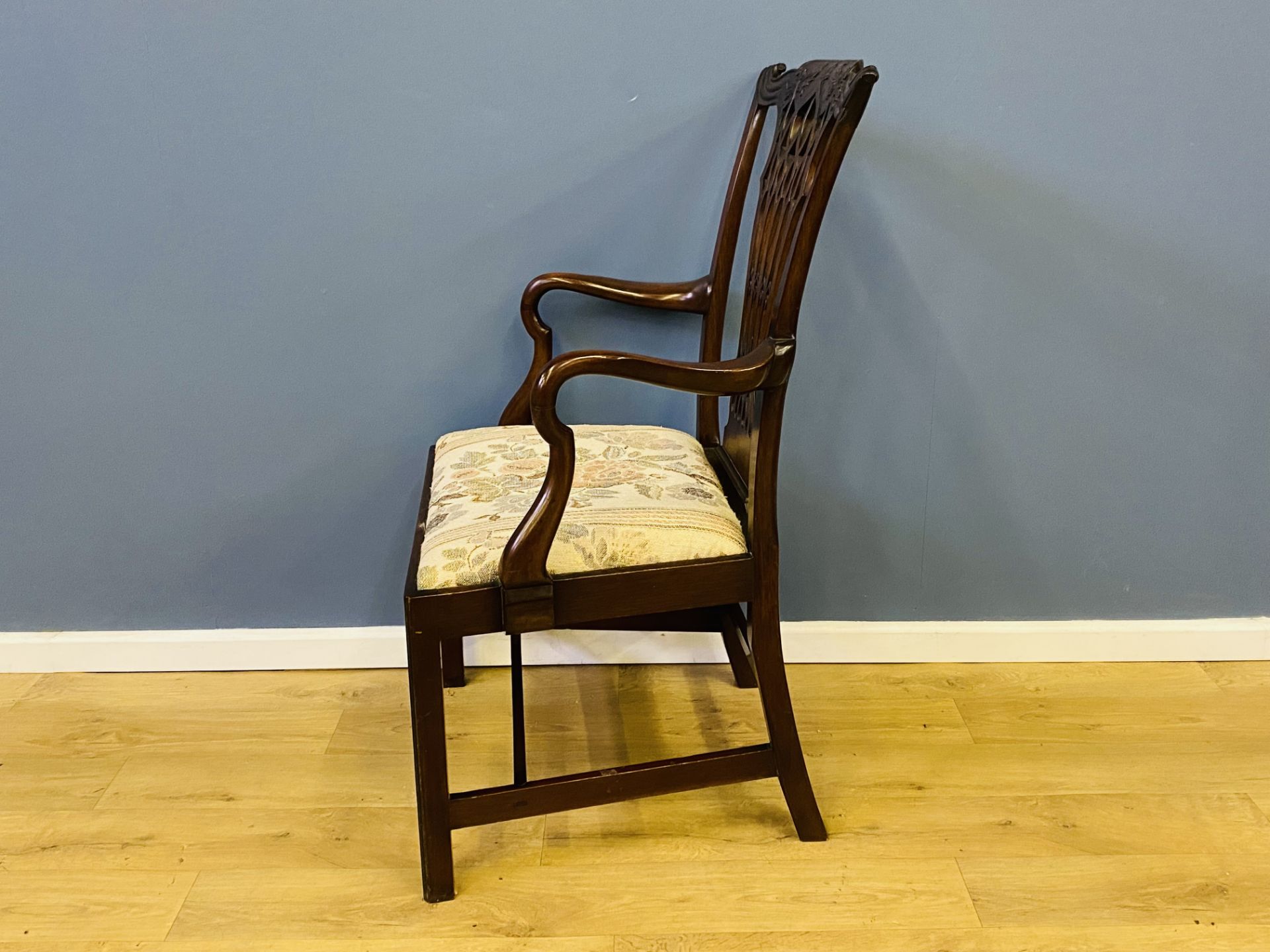 Victorian elbow chair - Image 4 of 6