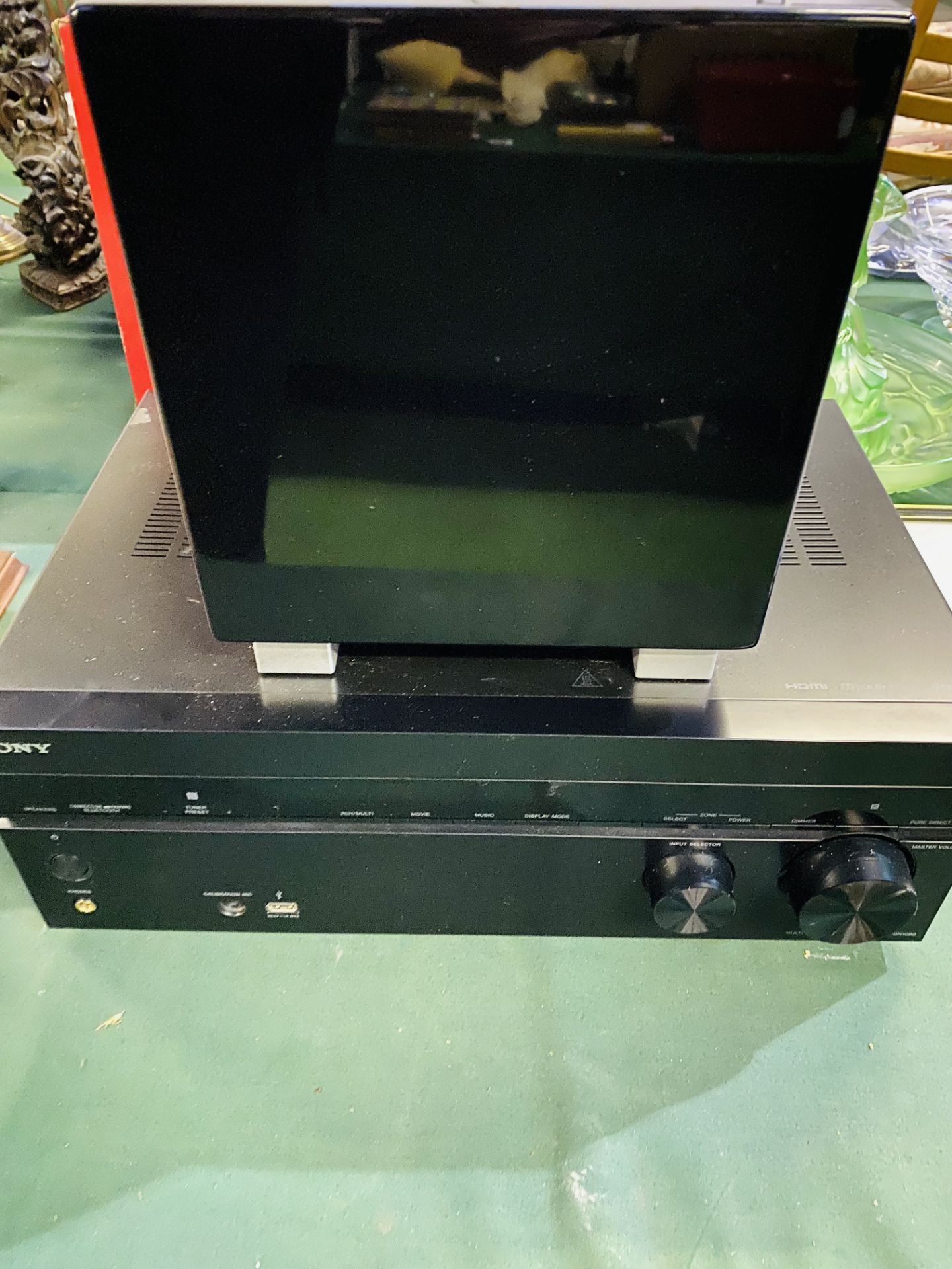 Sony multi channel AV receiver and a REL subwoofer