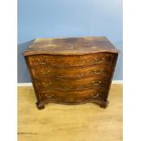 Mahogany chest of drawers