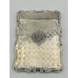 Silver card case