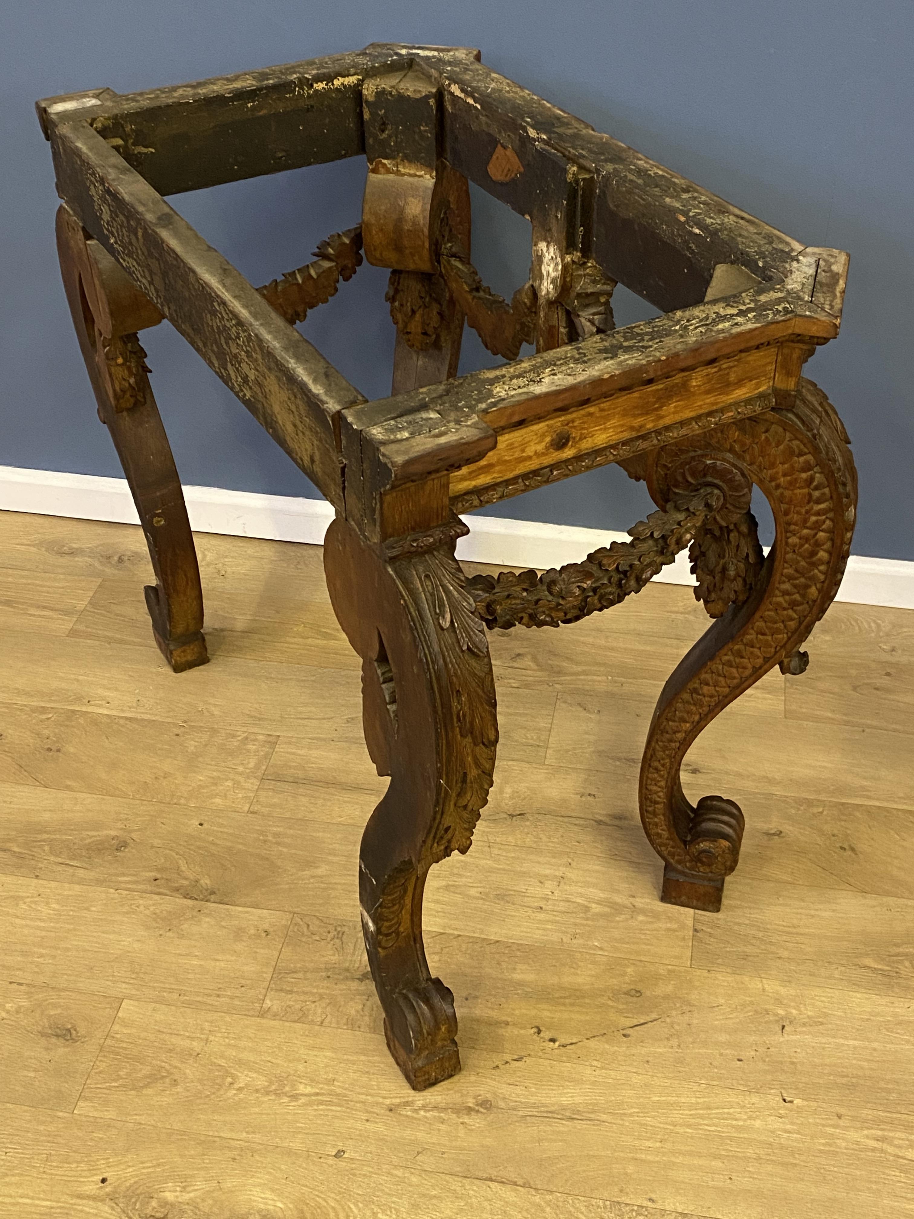 18th/19th century console table - Image 13 of 28