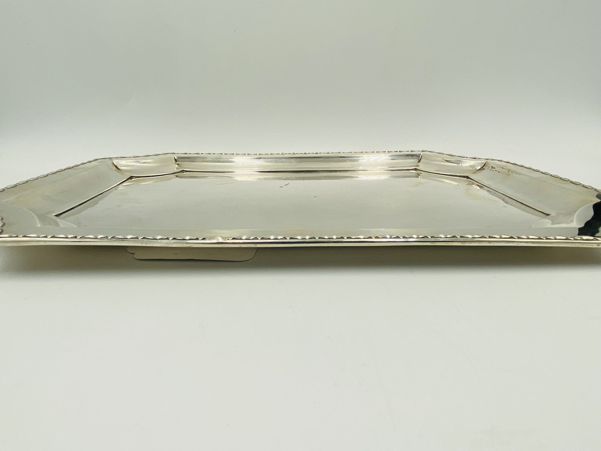 Walker and Hall silver tray - Image 3 of 4