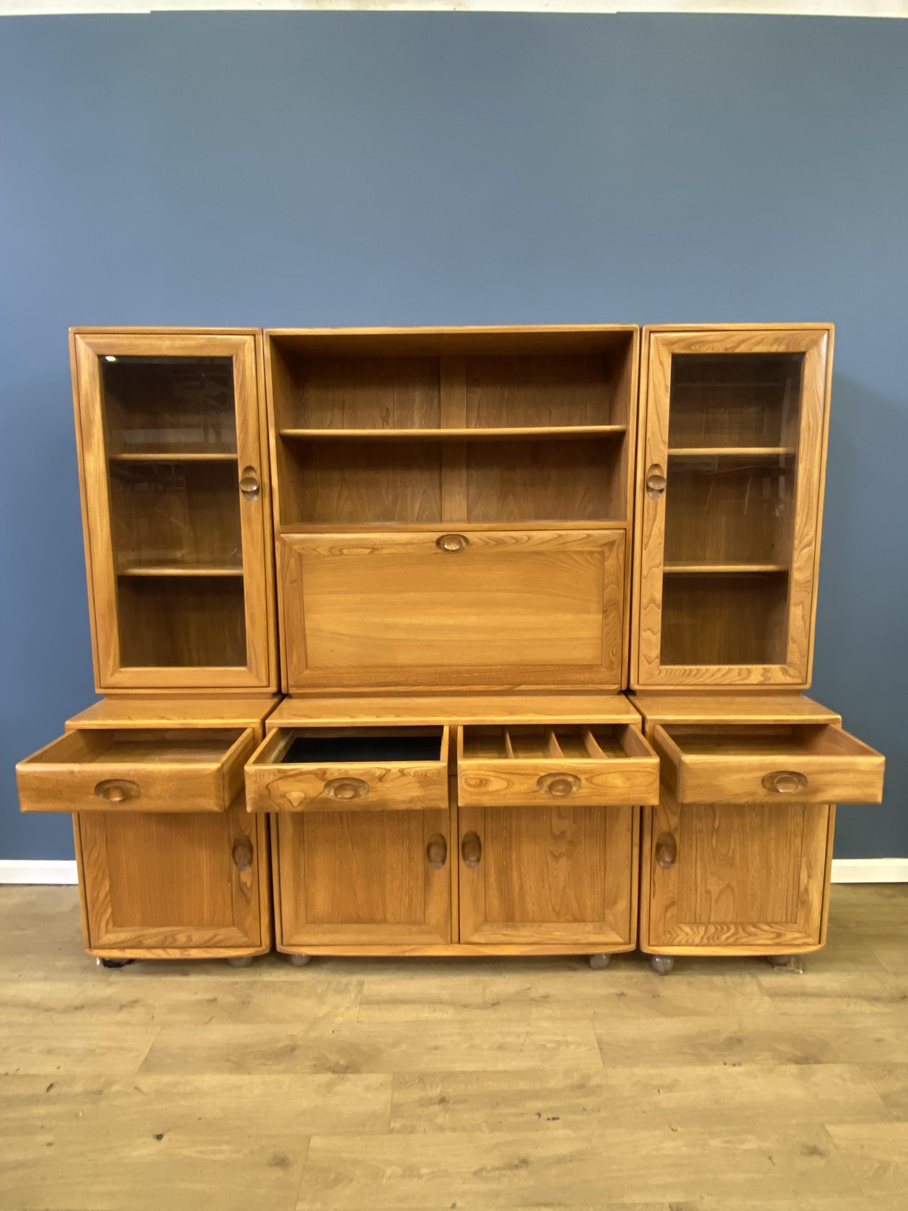 Ercol display cabinet - Image 4 of 8