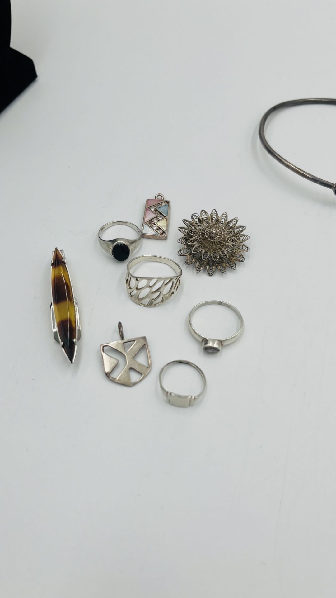 Quantity of sterling silver jewellery - Image 3 of 5