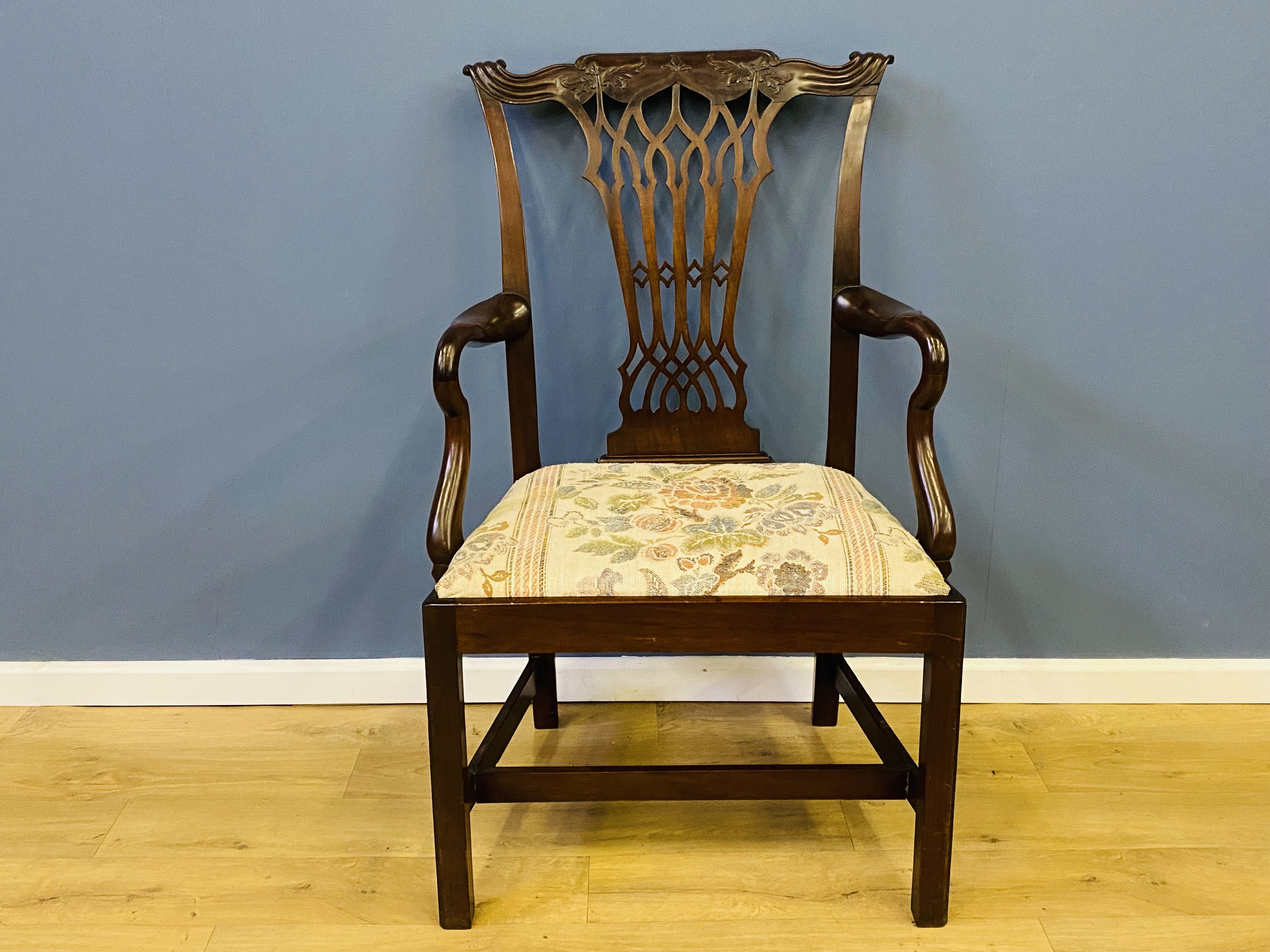 Victorian elbow chair