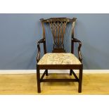 Victorian elbow chair