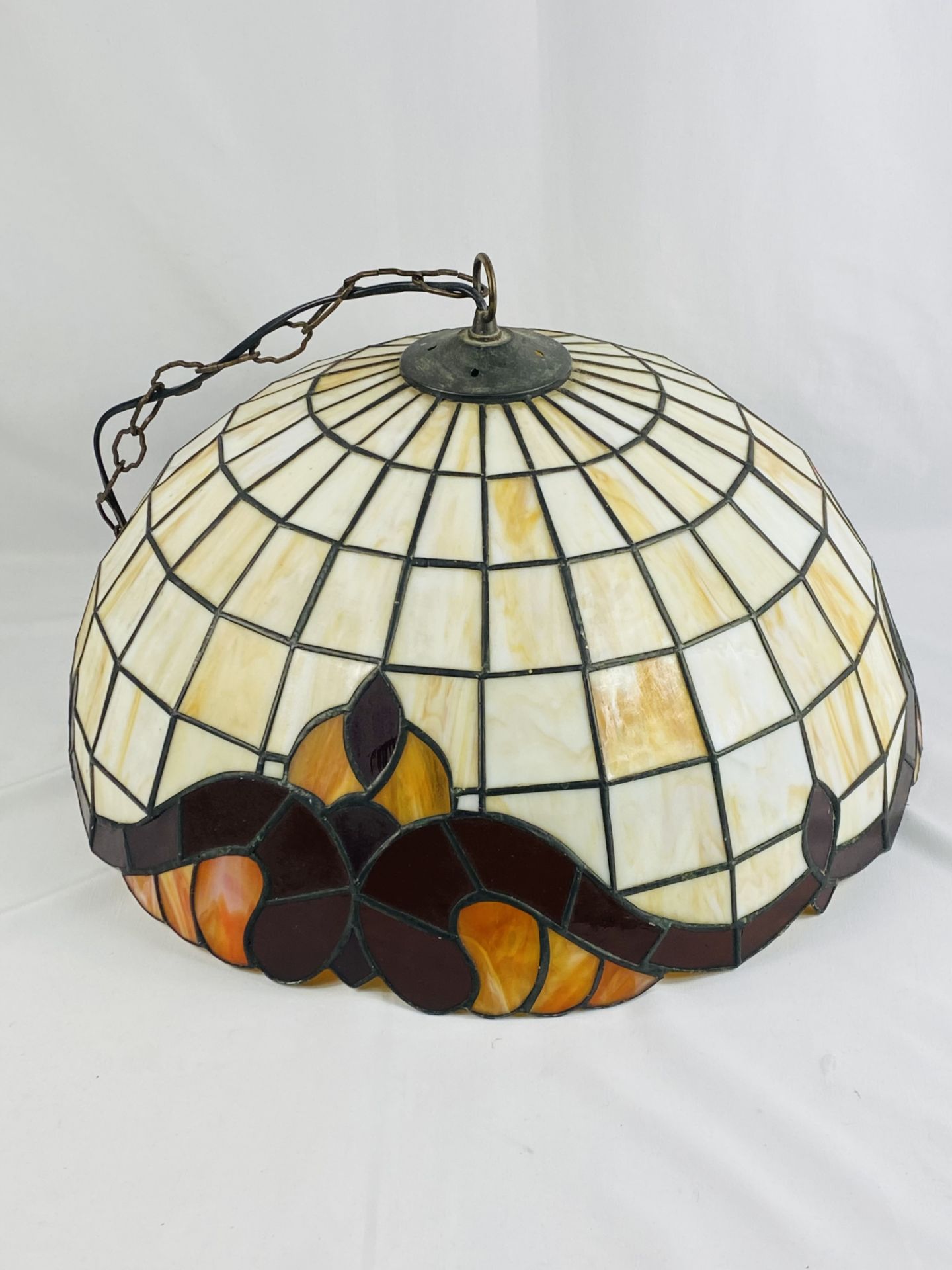 Tiffany style ceiling lamp - Image 2 of 6