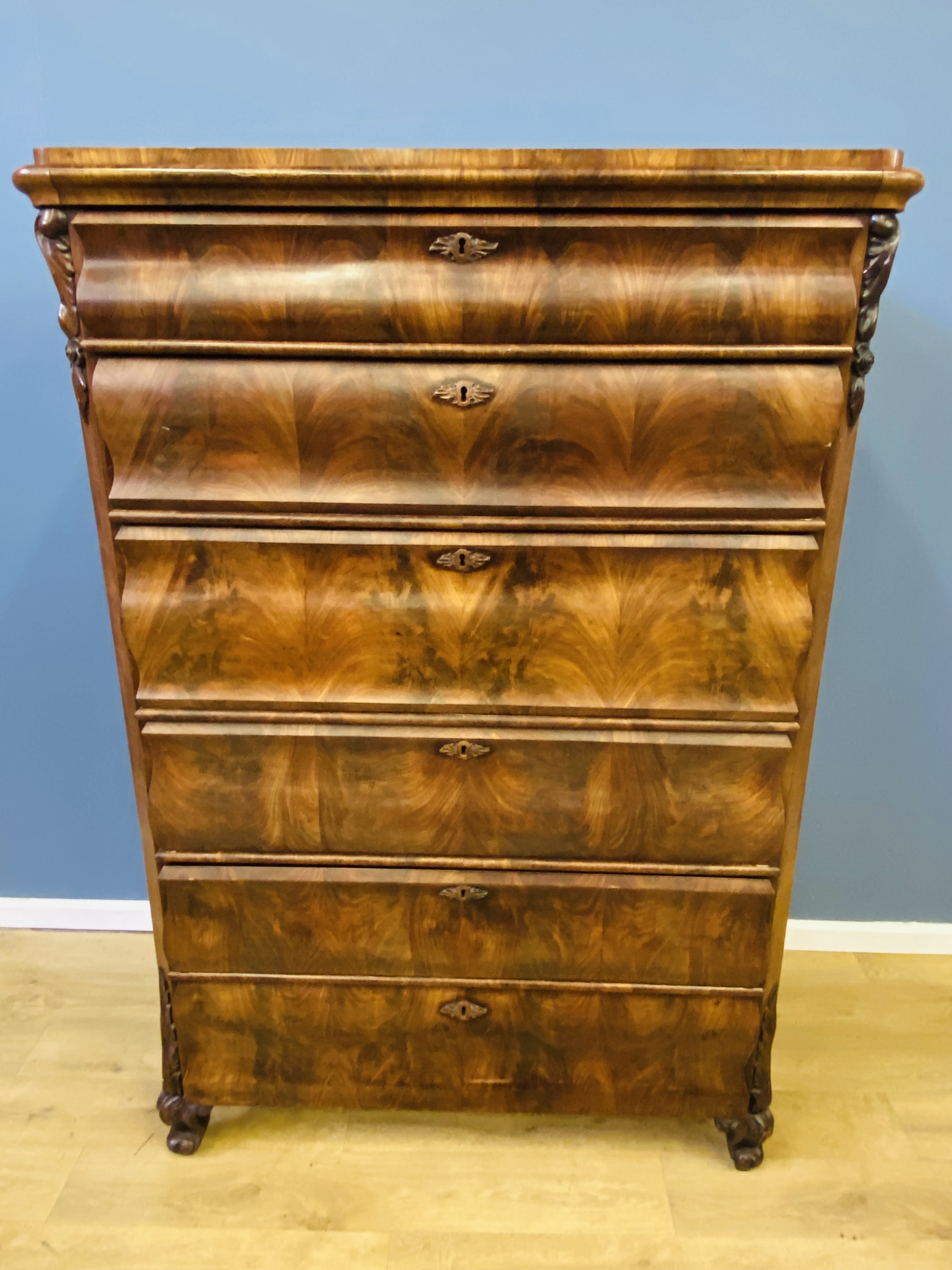 19th century French chest of drawers - Image 2 of 8