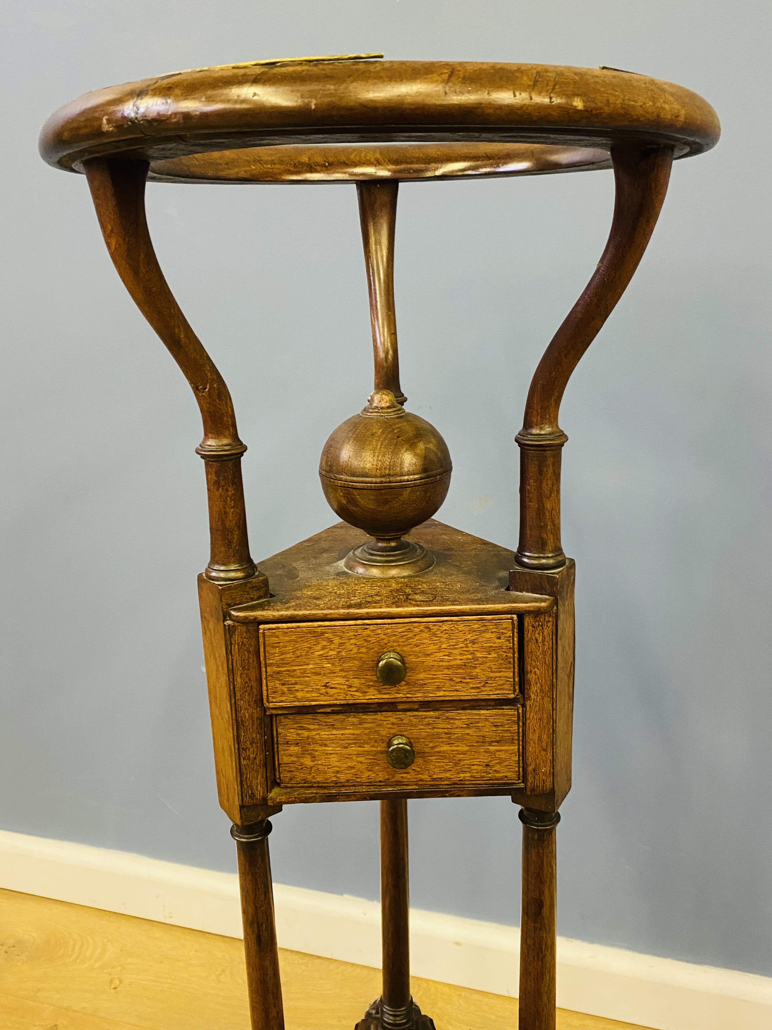 Georgian mahogany basin stand - Image 5 of 7